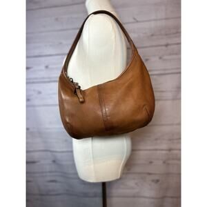 Rare Y2K Vintage Coach 9226 Tan Leather Ergo Hobo Shoulder Bag Purse